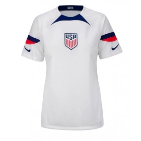 Damen Fußballbekleidung Vereinigte Staaten Heimtrikot WM 2022 Kurzarm